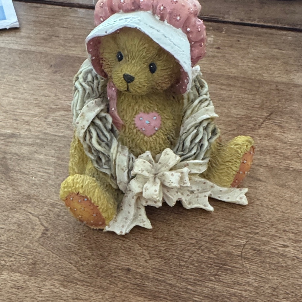 Hamilton Priscilla Figurine with Gold and White Accents